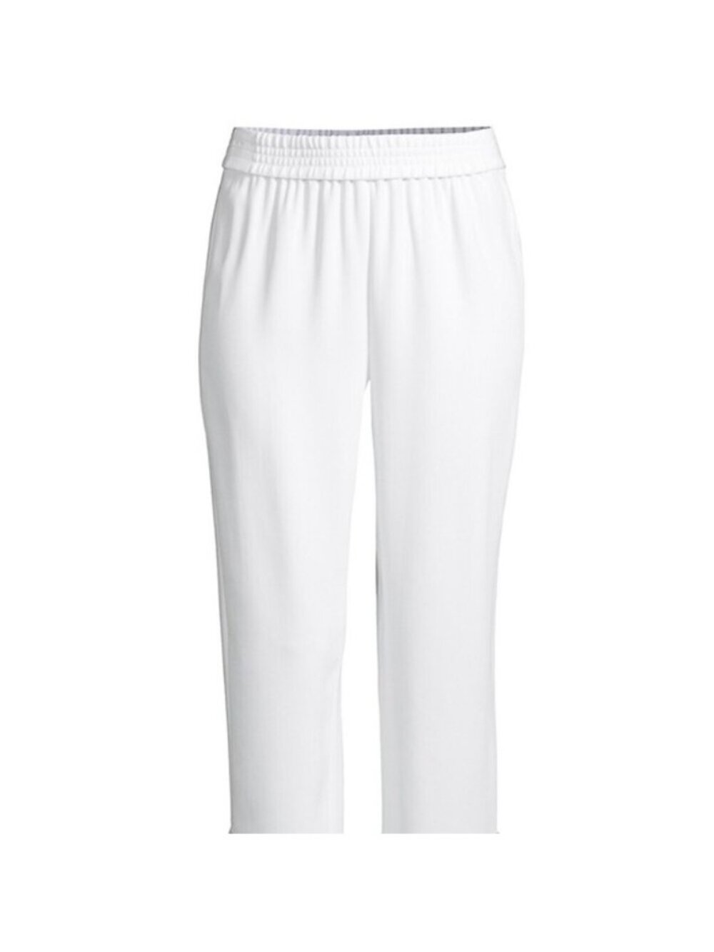 Kobi Halperin Rochelle Beaded Trim Pants White Women’s L $458